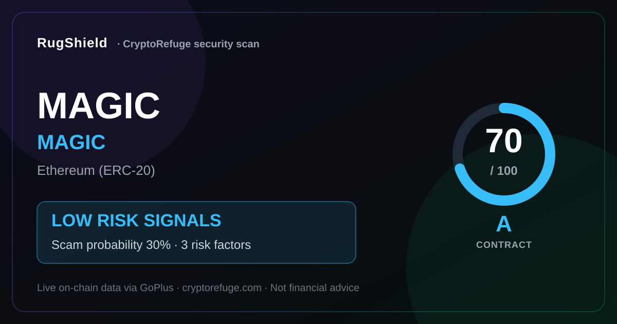 Is MAGIC Safe? Our Security Scan of MAGIC